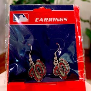 Washington Nationals official Earrings
